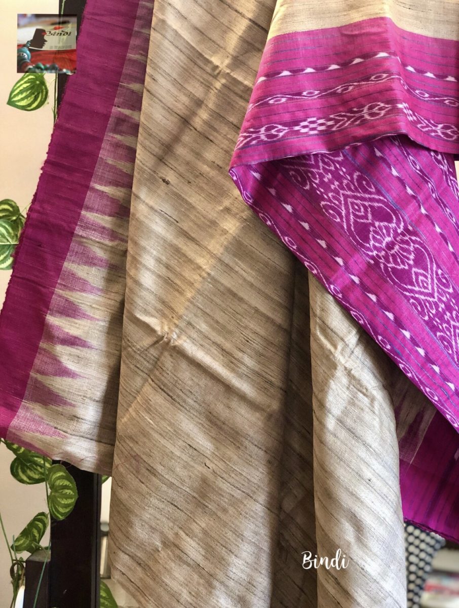 Authentic Odisha Tussar Sarees – Handloom Gopalpur Tussar Saree –  Avishya.com