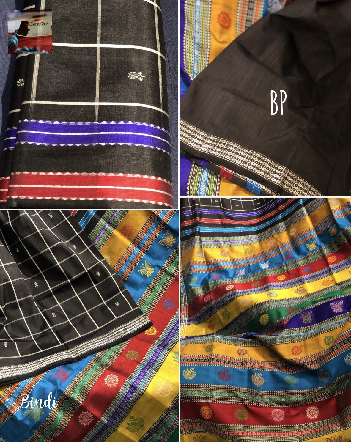 Abhisharika - Berhampur Double Patta Silk - Bindi Studio